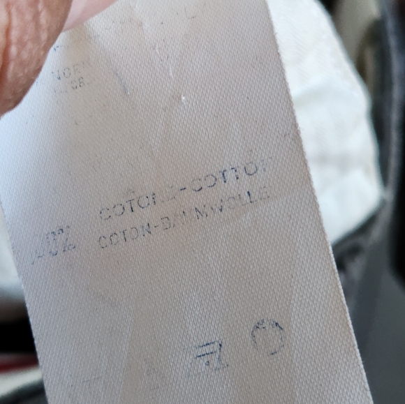 Mens Corduroy Pants Slacks Made in Italy 36x38 Gray EUC - Picture 11 of 15